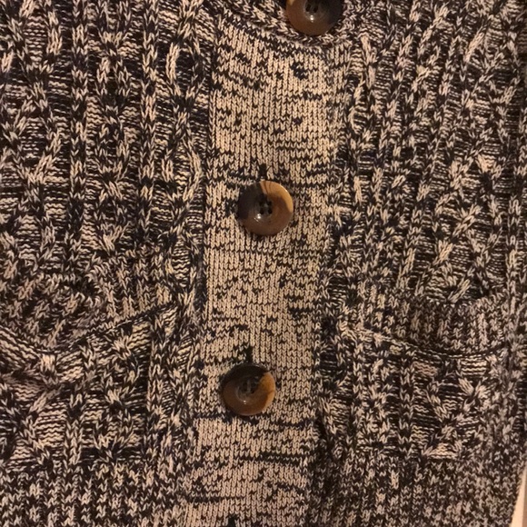 NWOT Kerisma sweater with black and gray accents - Picture 2 of 4